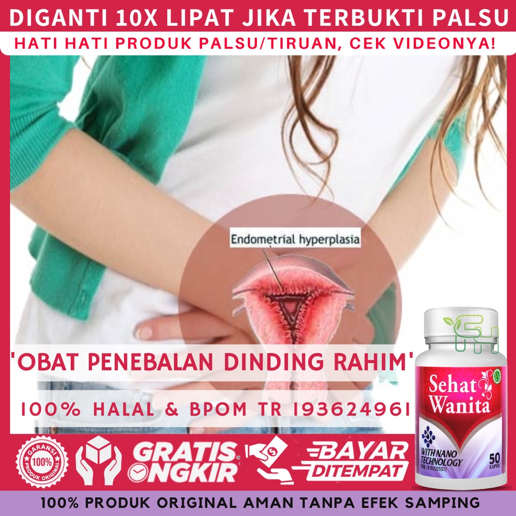 Jual Obat Penebalan Dinding Rahim Pendarahan Rahim Hebat Menghentikan Pendarahan Hiperplasia