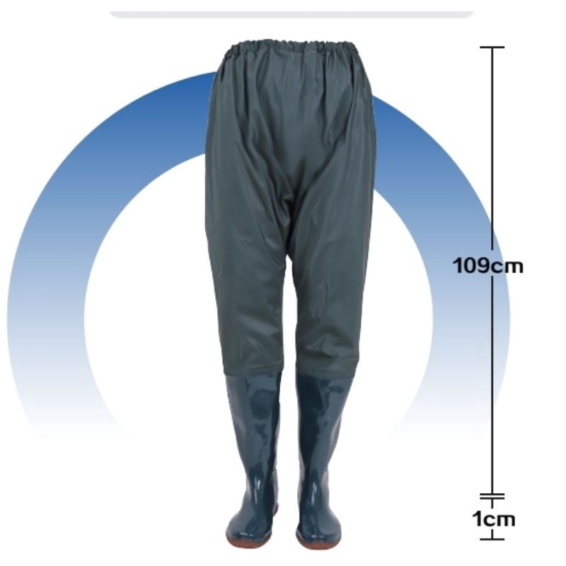 SEPATU SAWAH ANTI KEONG 110 CM. SEPATU PANJANG ANTI AIR. SEPATU  BOOT ANTI AIR