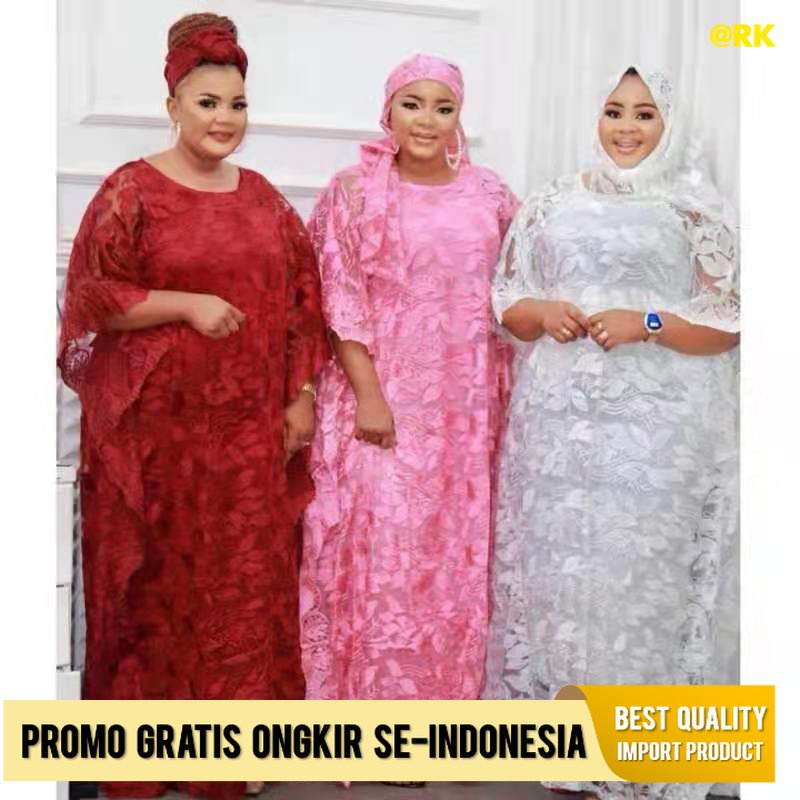Dress Wanita 2021 Dua Potong Gratis UK Gaun Eropa  Amerika Afrika   Muslim Abaya Gaun Import Berkualitas