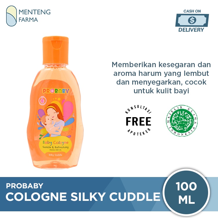 Probaby Cologne Silky Cuddle 100 mL - Minyak Wangi Bayi