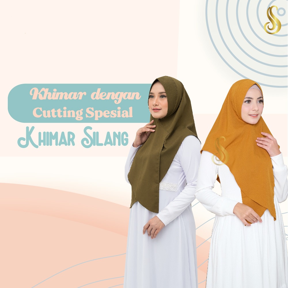 Sabilla - Khimar Silang bcx Crinkle Air Flow Premium Soft Pet Antem Dan Mosscrepe Import Premium Cre