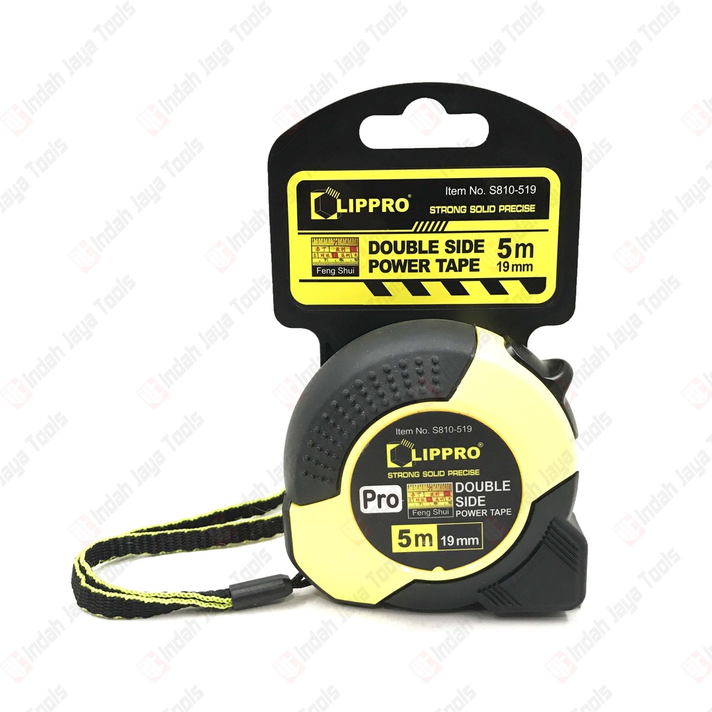 LIPPRO S810-519 Meteran 5 Meter Feng Shui - Roll Meter Fengshui