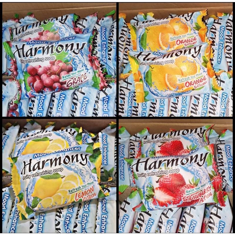 Sabun Harmony 70gr | Sabun Batang Harmoni | Sabun Buah Harmony Fruity Refresing Soap