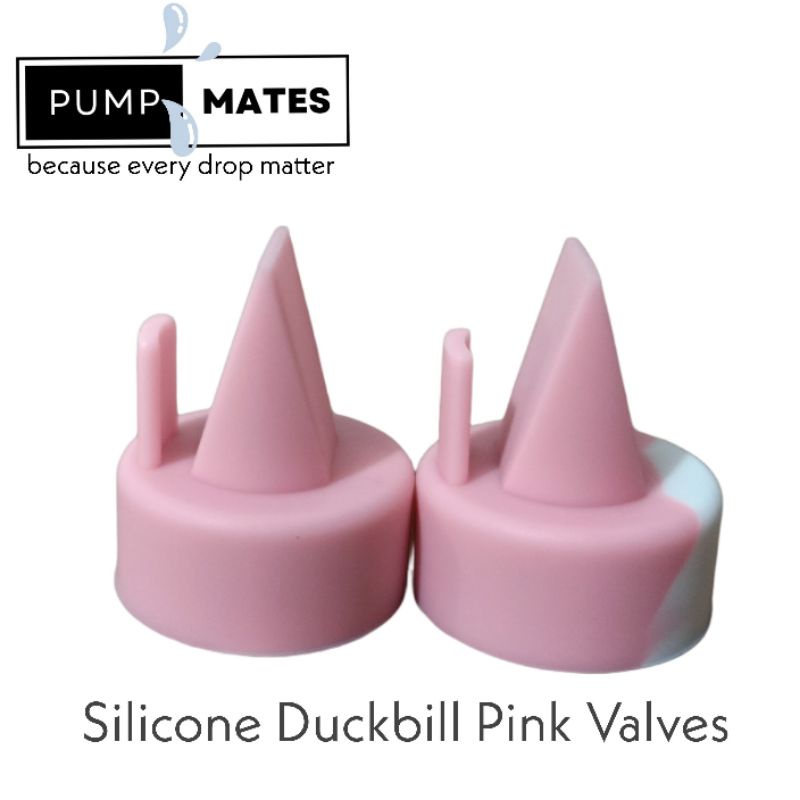 Pump Mates Silicone Duckbill Pink Valve