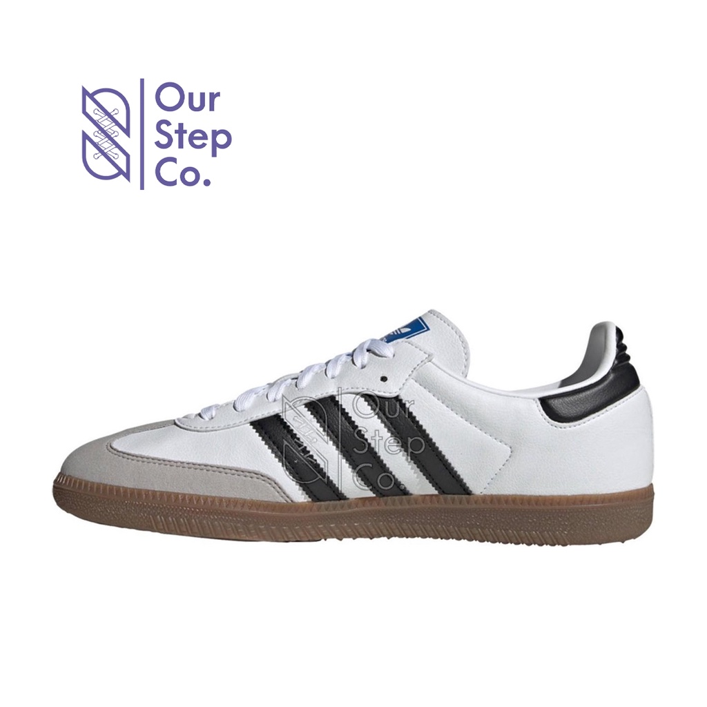 Sepatu Adidas Samba Vegan White Black Original BNIB