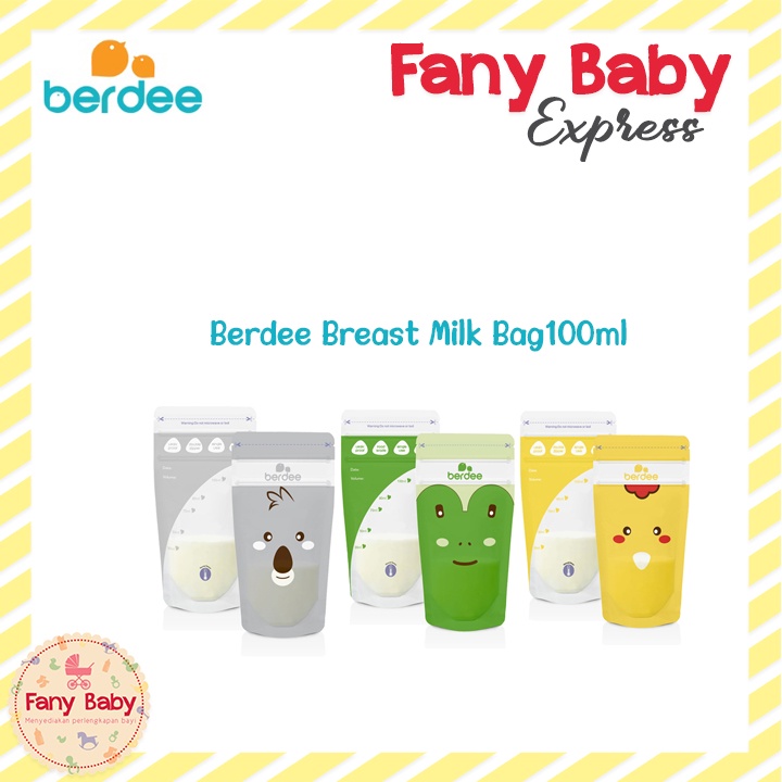 BERDEE BABY BREASTMILK STORAGE BAG - 30 PCS / 100ML