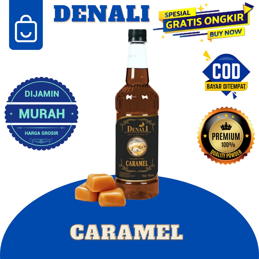 

DENALI SYRUP CARAMEL SIRUP RASA KARAMEL KEKINIAN