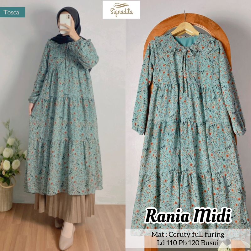 Rania Midi By Signadila || Gamis Midi