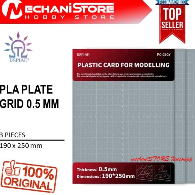 Dspiae Pla Plate Grid 0.5 Mm Alternatif Plaplate Tamiya 0.5Mm