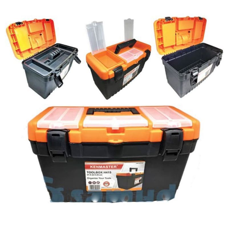 KENMASTER Tool Box H 415 Toolbox Besar Tool Kit Tempat Kunci Perkak