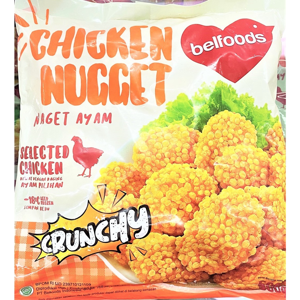 

Belfoods Crispy Chicken Nugget 500gr