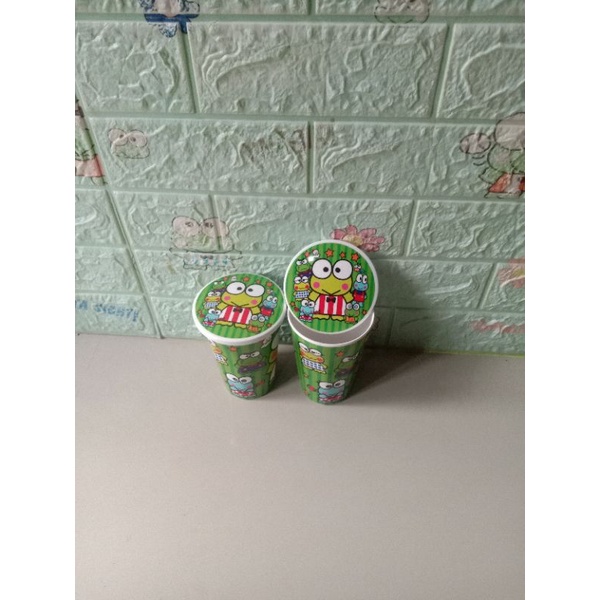 gelas keropi/keroppi/gelas keroppi