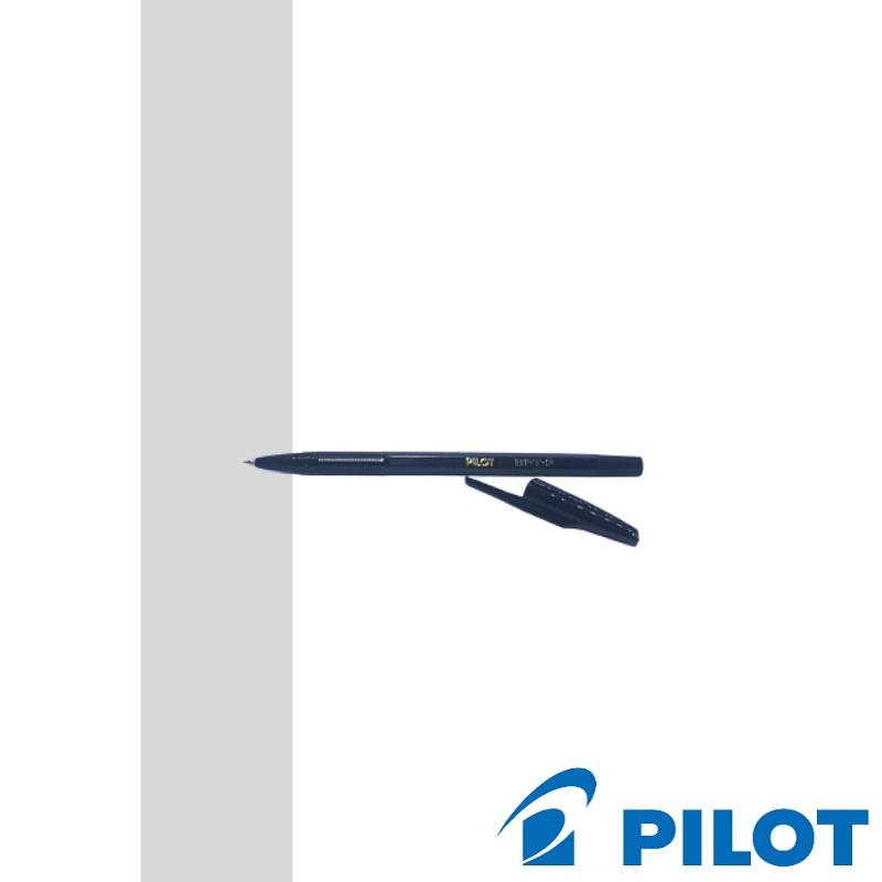 

Pulpen Ballpoint Hitam Pilot BPT-P Hitam Fine Point Stainless Tip