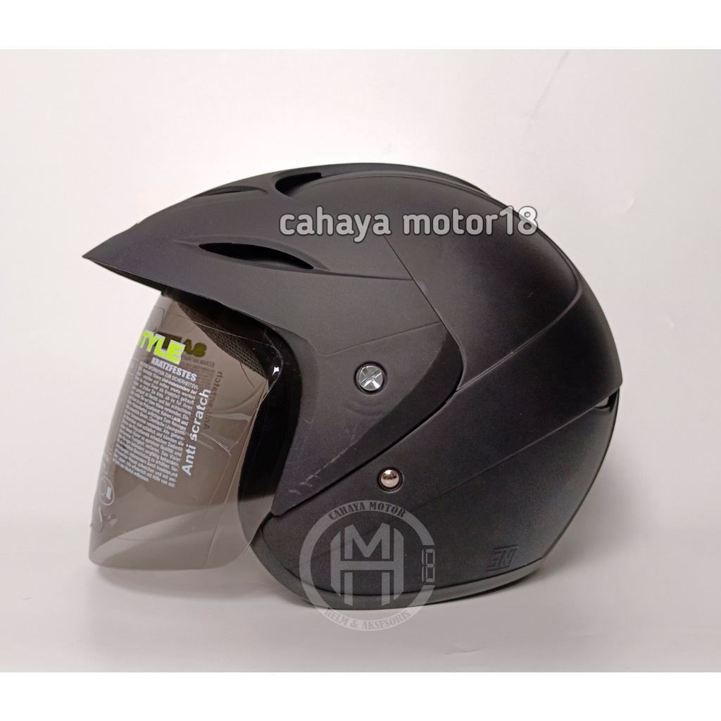 HELM HIU NICO HALF FACE|HELM SNI DEWASA