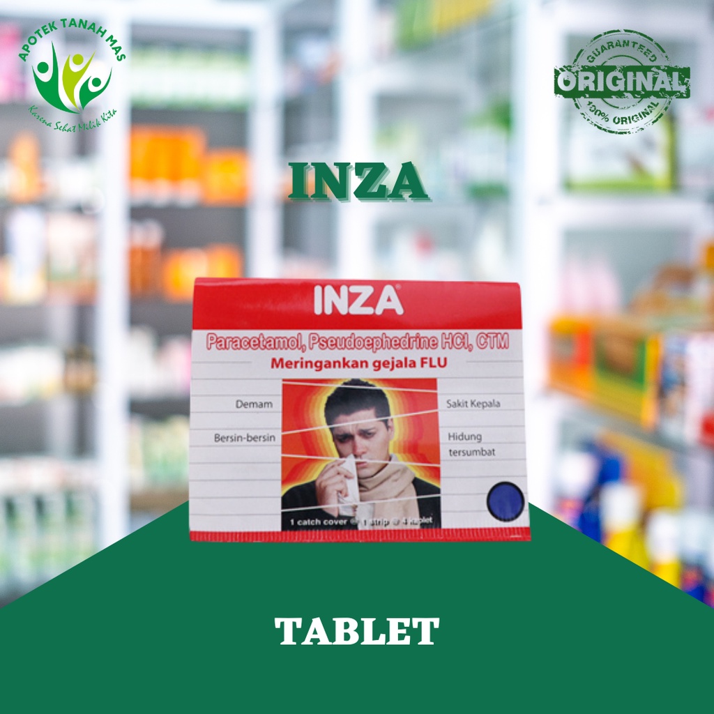 Inza Tablet Obat Flu