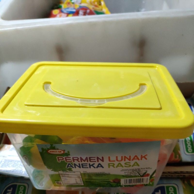 permen lunak tangkai aneka rasa dan bentuk buah isi 50 pcs sweet me