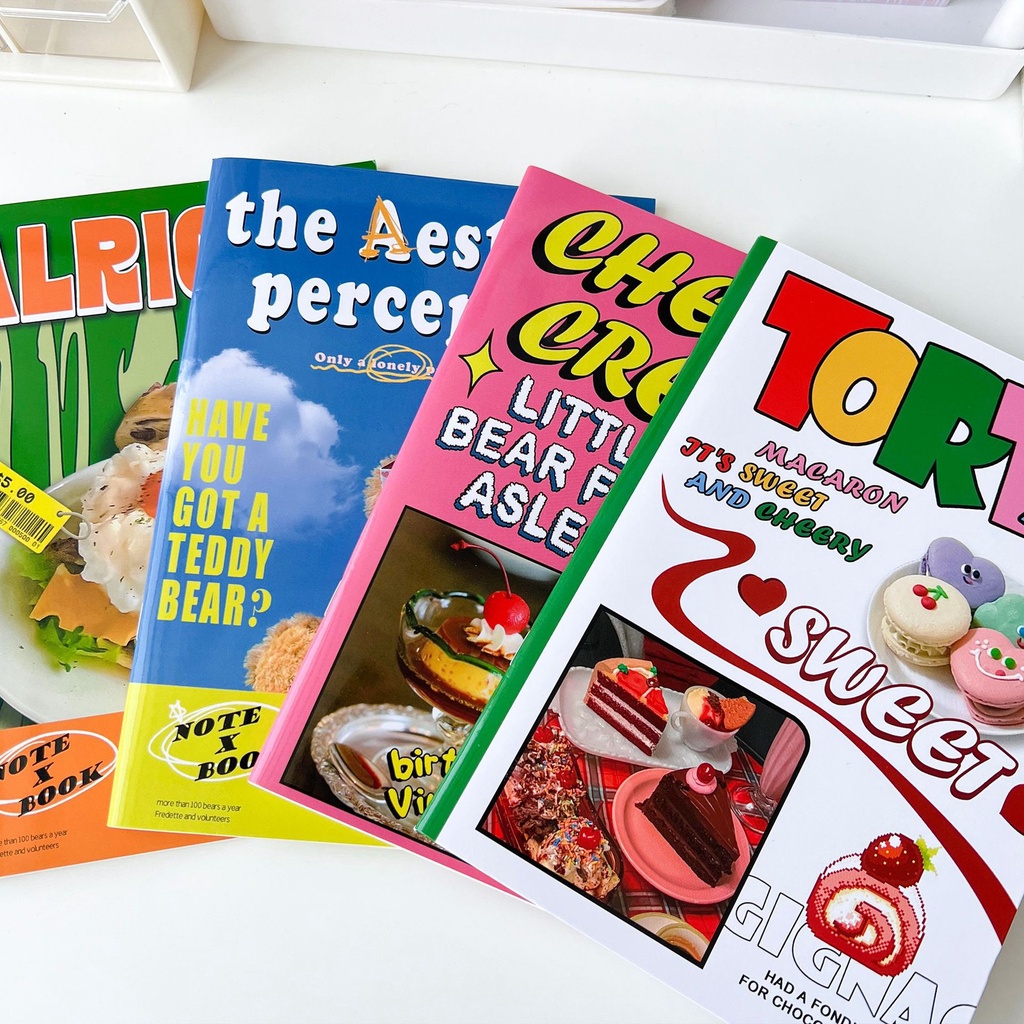 

[Petillante] Note Book tulis A5 / buku tulis lucu