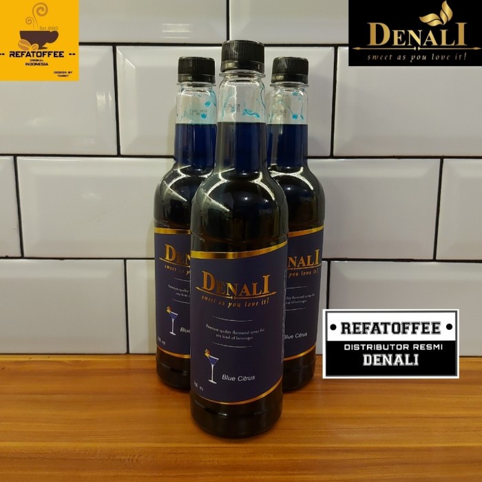 

BLUE CITRUS SYRUP DENALI 750ML