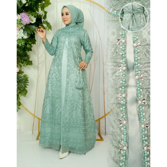 GAMIS REGINA //KEBAYA BROKAT TERBARU //KEBAYA//SERAGAMAN PESTA