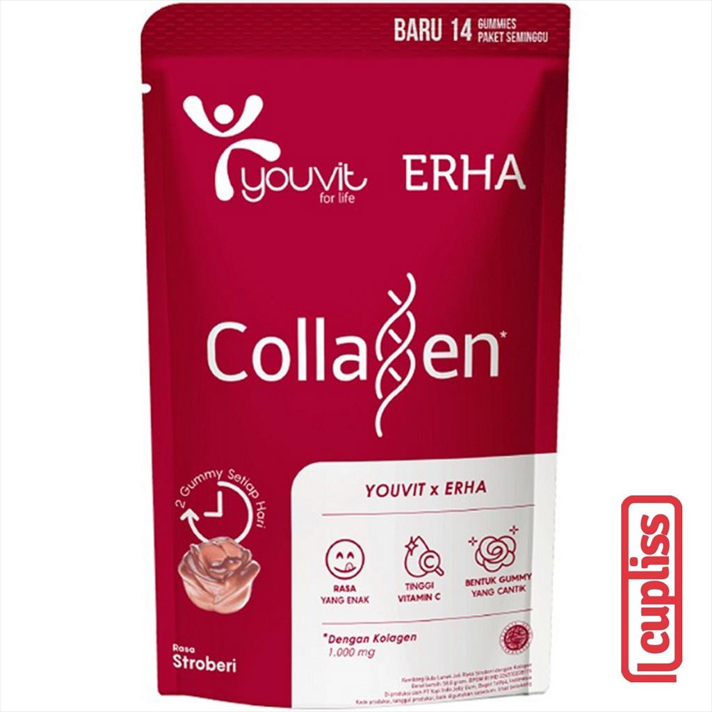 YOUVIT Multivitamin Gummy Collagen 1000mg 7 Days Vitamin