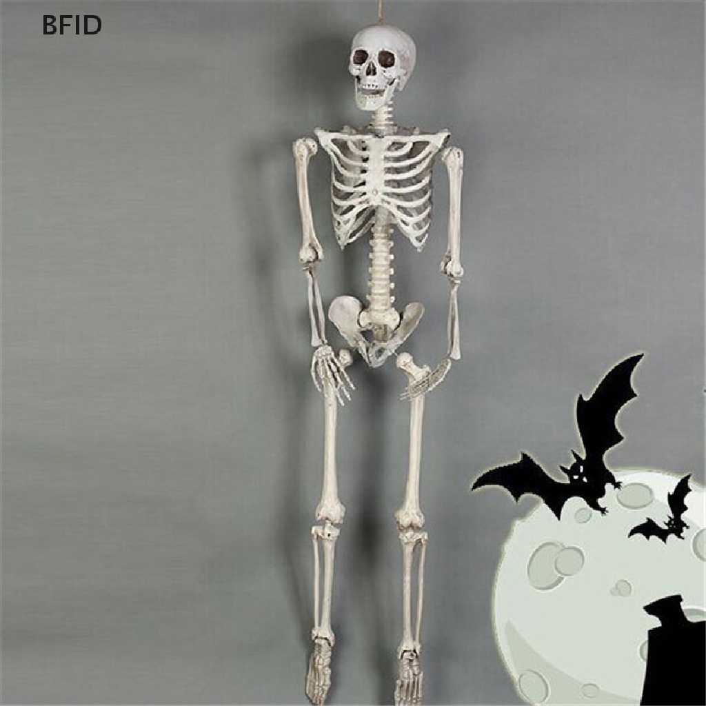 [BFID] Posable Skeleton Halloween Decor Mengerikan Tulang Pria Merayap Dekorasi Pesta [ID]