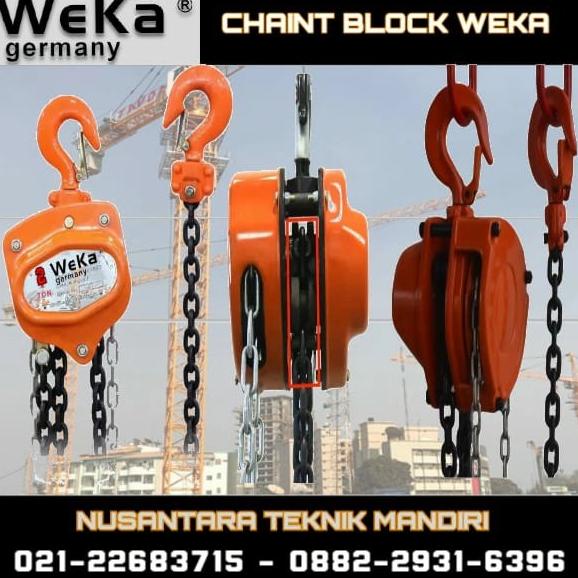 Chain Block 2Ton X 5Meter Weka