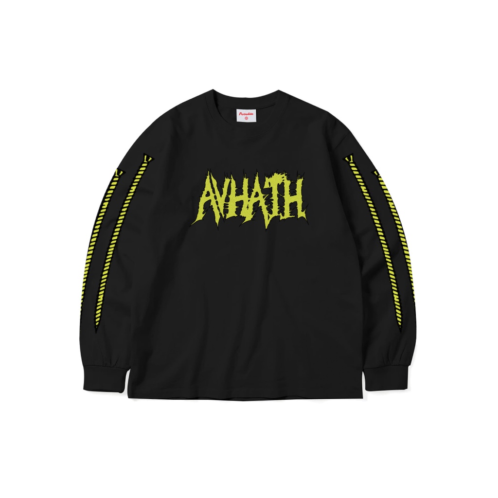 Paradise Youth Club x Avhath - Pure Evil Black Longsleeve