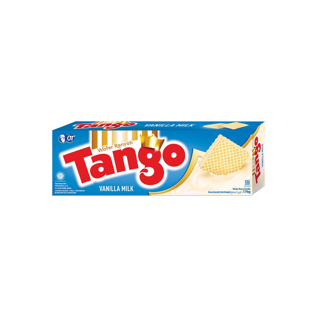 

TANGO WAFER VANILLA PACK 133 GR AYES TOSERBA