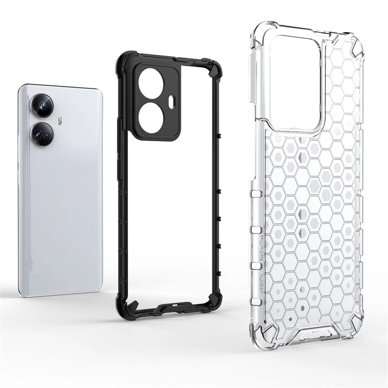 Case Realme 10 Pro / Plus 5G Hardcase Hybrid Armor Honeycomb