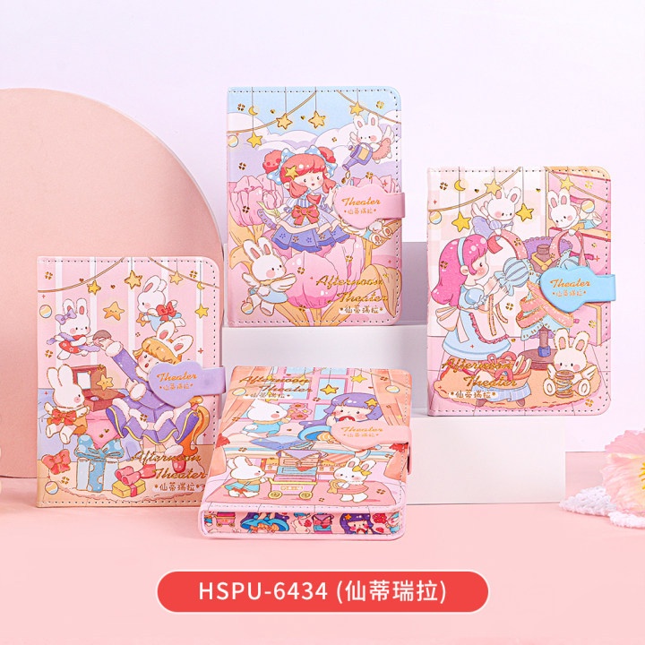 

Terlaris ✨ - Buku Agenda Lucu Hardcover 64K Penutup Magnet 14,4x10,3cm - notebook notepad lucu halaman fullcolor3.1.23