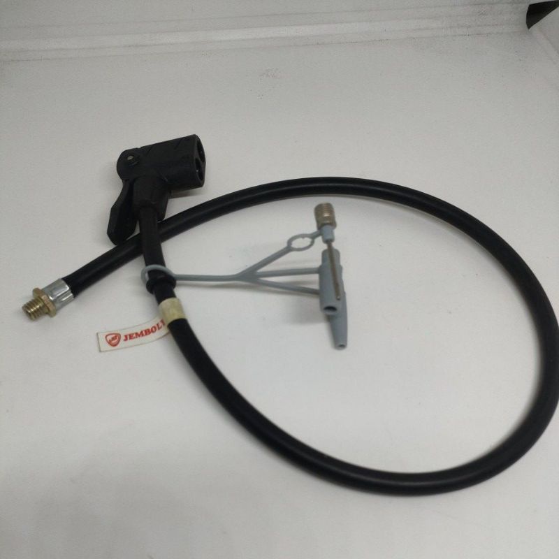 Selang Pompa Ban Sepeda dan Motor Dual Valve Schrader dan Presta jemboly