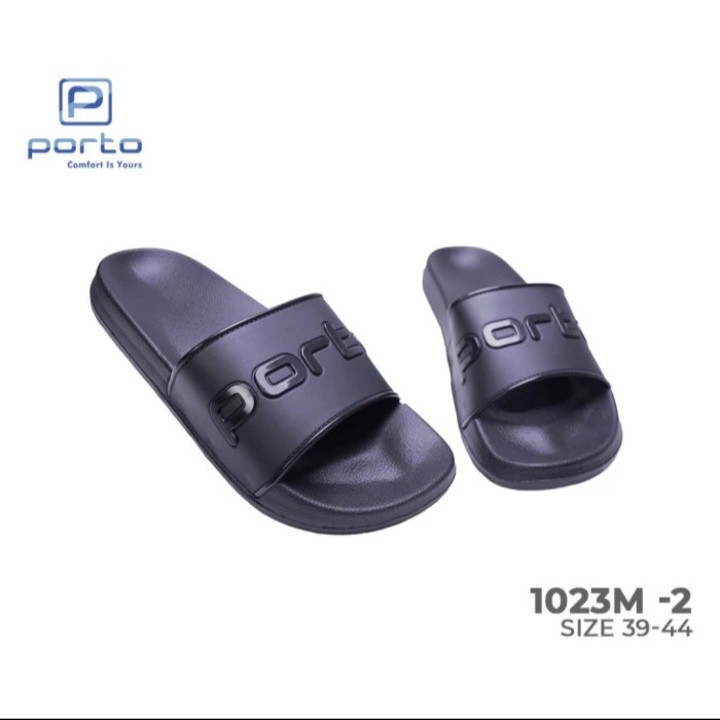 Humairah_OldShop || Porto 1023M-2 Sandal pria sandal selop sandal rumah nyaman anti slip