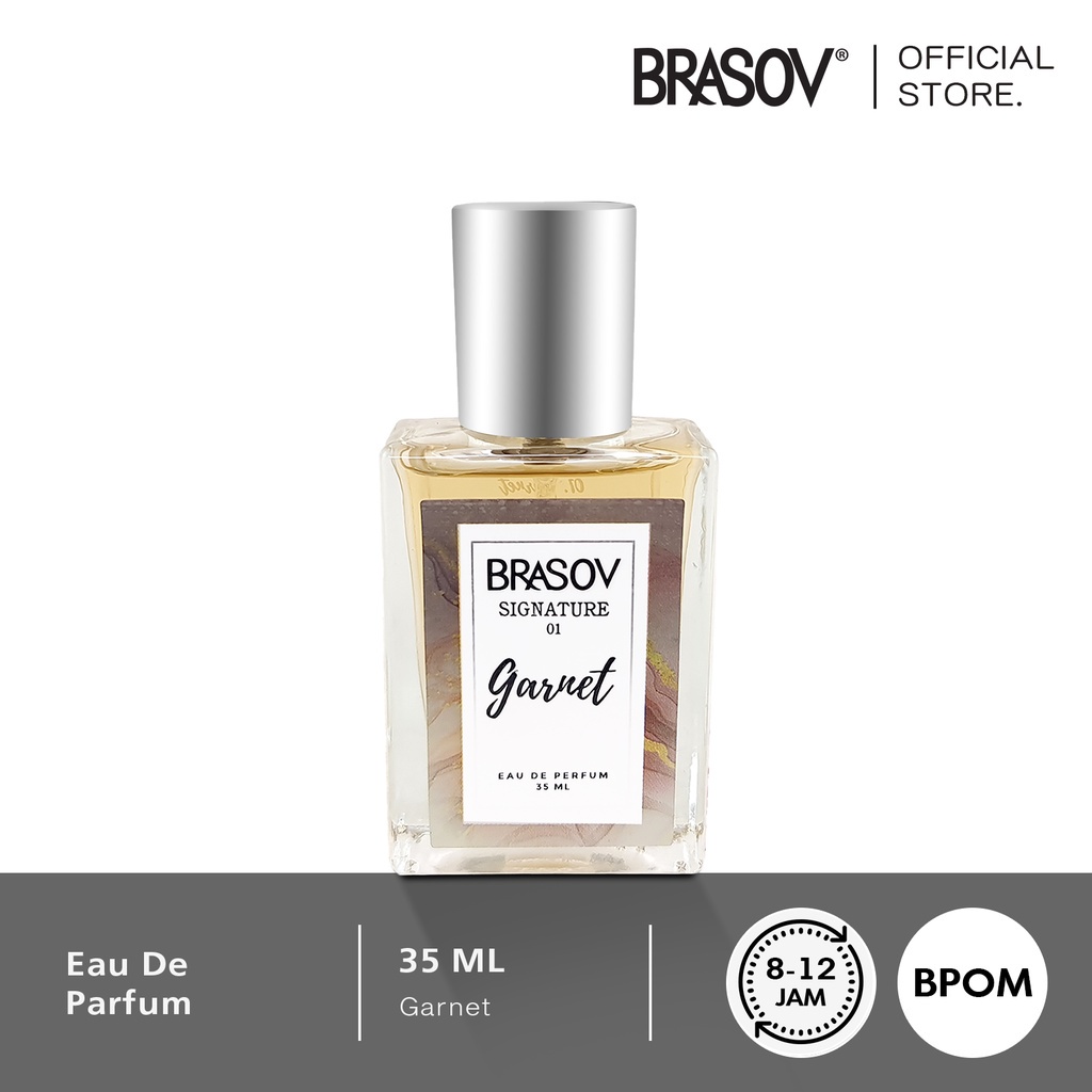 BRASOV Parfum Wanita 35 ML Eau De Parfume Signature Parfum Spray Halal BPOM