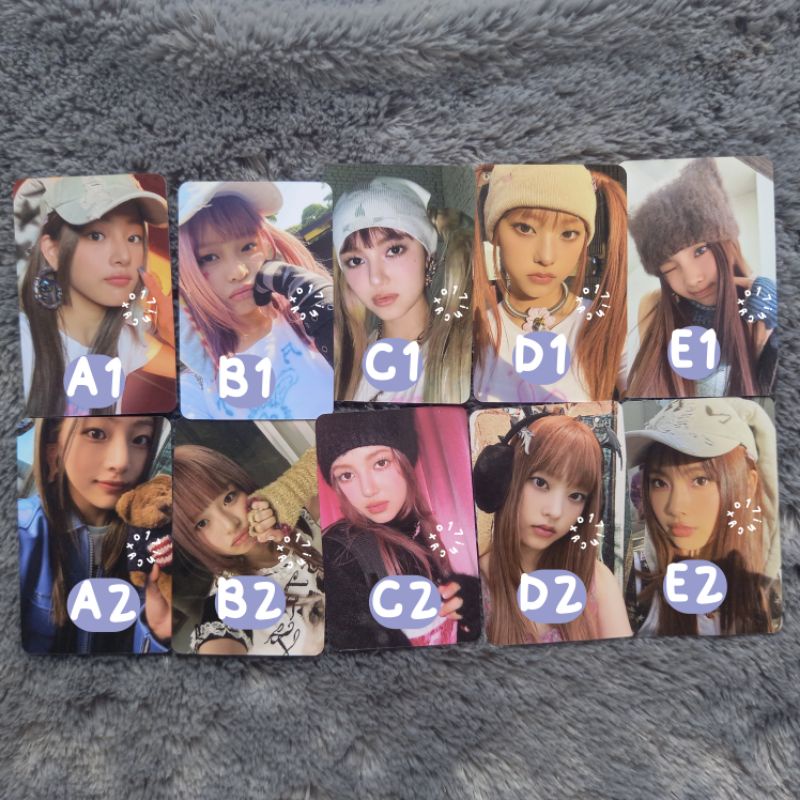 [BACA DESKRIPSI] PC MINJI HANNI DANIELLE HAERIN HYEIN WEVERSE WV B OMG BONEKA TOPI HEADPHONE TUSPI