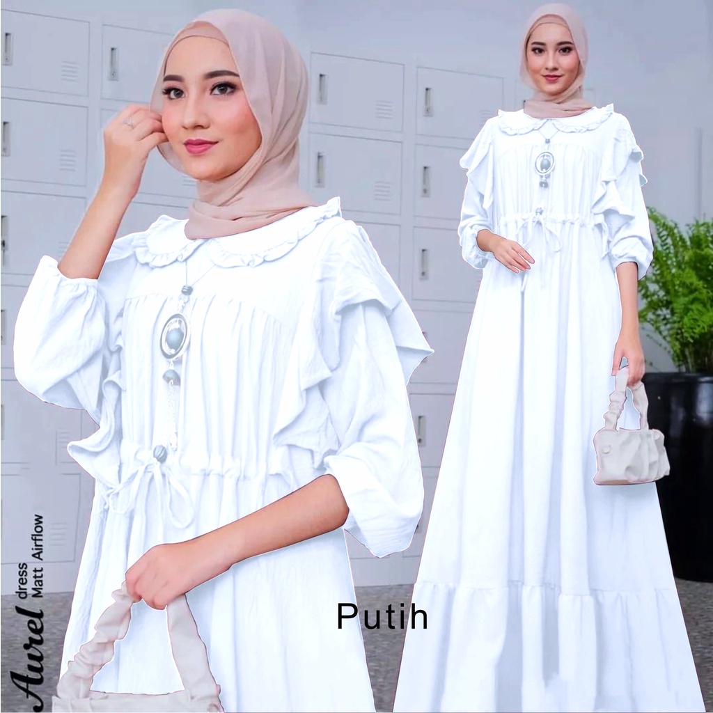 AYUNDA DRESS CRINKCLE AIR BLOW / BAJU CEWEK KEKINIAN 2022/PAKAIAN MUSLIM TERLARIS2022 BAHAN CRINKLE AIR FLOW TERMUARAH/ FASHION MUSLIMAH 2022 / GAMIS WANITA TERBARU