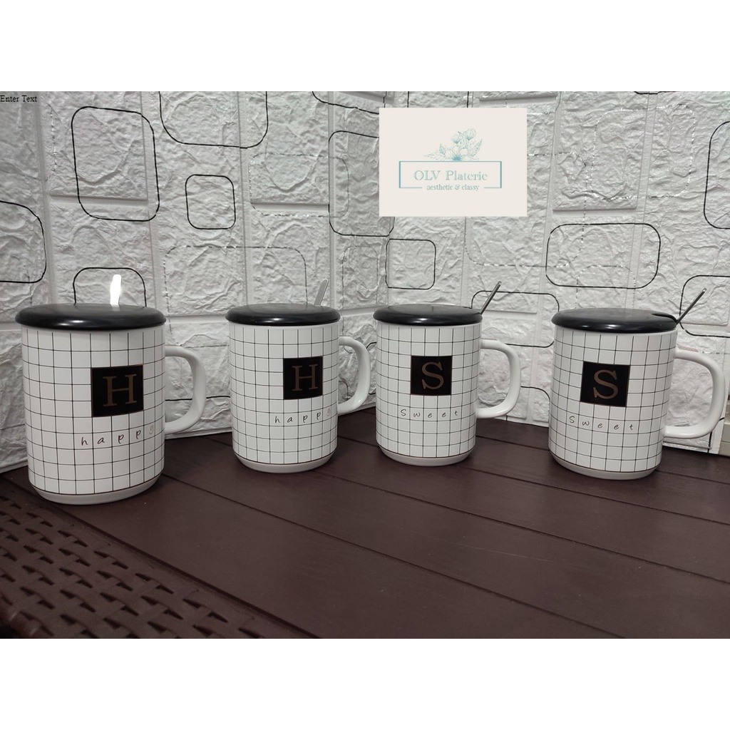 GROSIR Platerie | TEA MUG Checkered / TEA MUG / TEA MUG KERAMIK