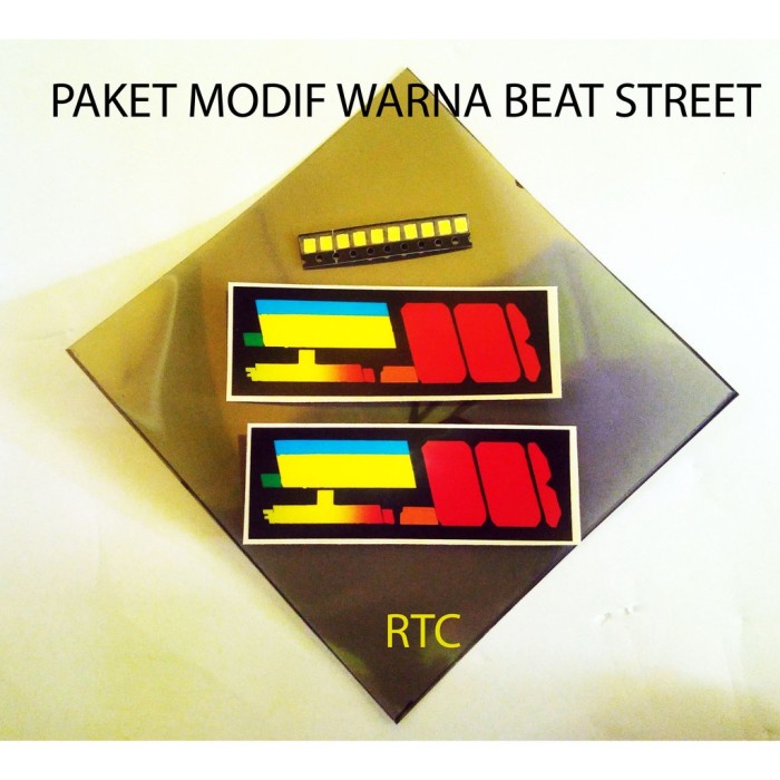 [RP] PAKET MODIF WARNA SPEEDOMETER BEAT STREET GENIO CRF 150 VERZA