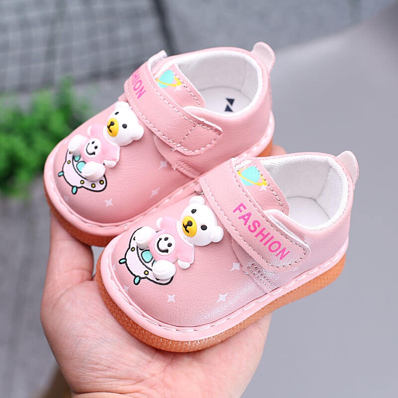 (COD) Sepatu Anak Prewalker Import DUCKY Bunyi Cit Cit/Sepatu Anak Prewalker Import Unisex/Sepatu Baby Boy dan Baby Girl Size 15-19