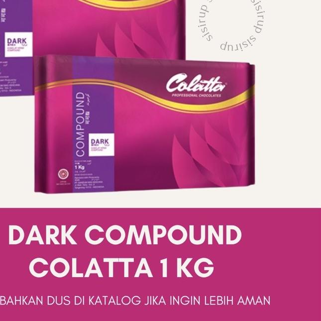 

Terbaru | FG2 | Dark Compound Colatta 1 Kg / Collata / Coklat Colata