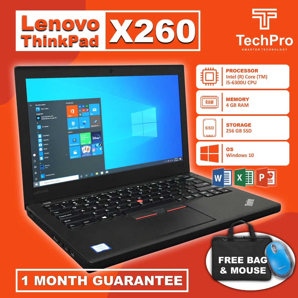 Laptop Lenovo Thinkpad X260 Ci5 Generasi 6TH Ram 8GB SSD 128GB SALE !!