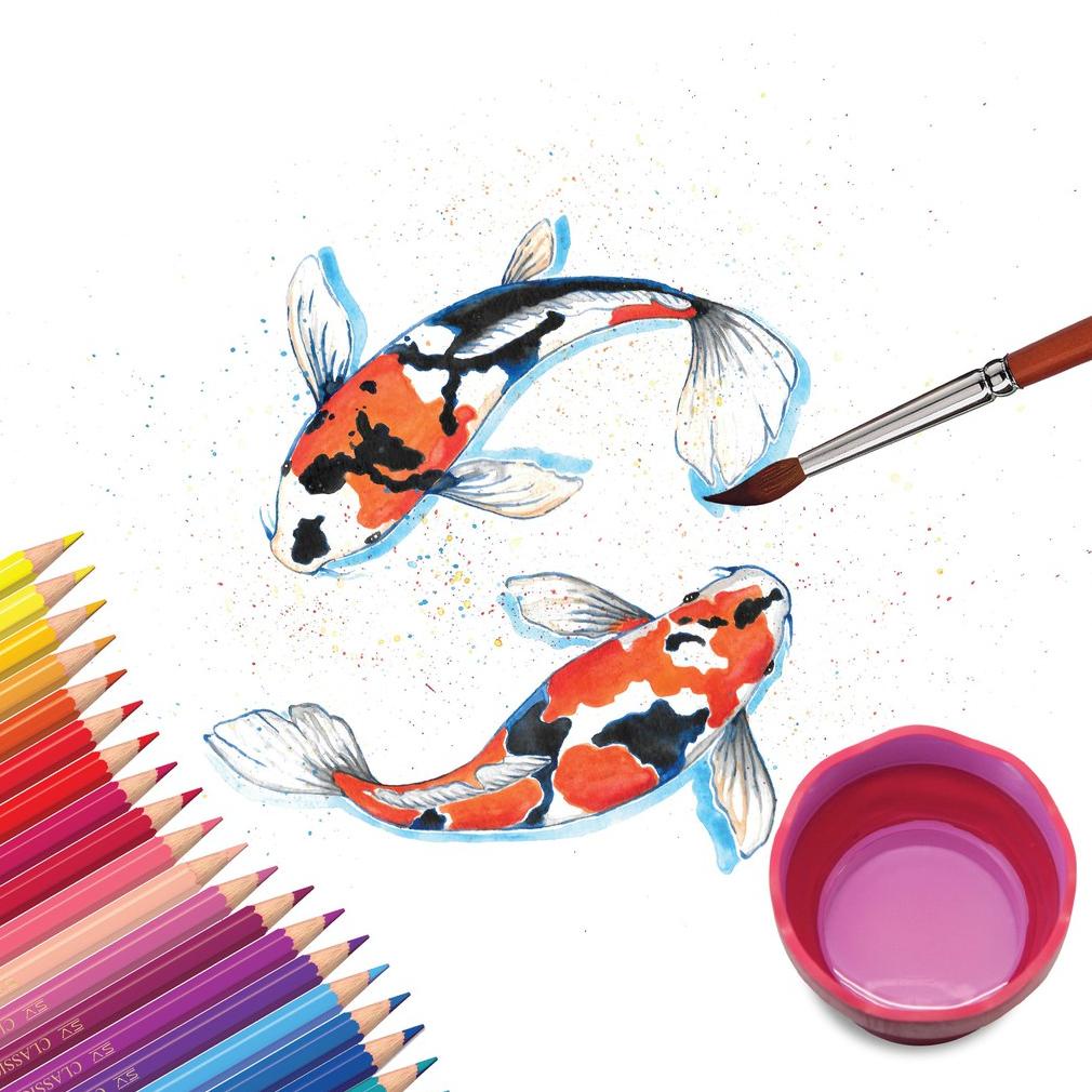 

Big Sale - Faber-Castell Watercolour Pencil set 24L !!