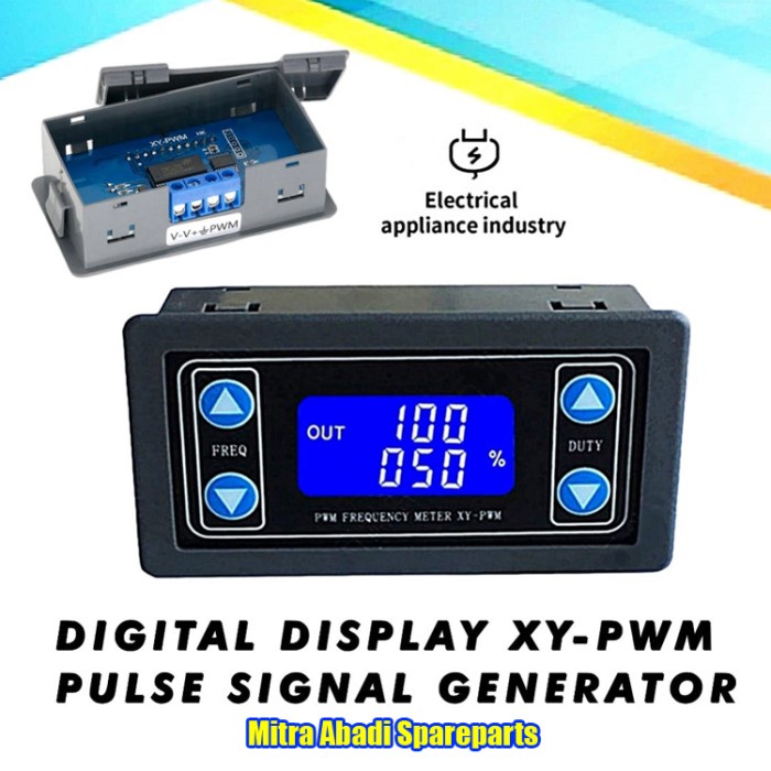XY-PWM PULSE FREQUENCY DUTY CYCLE ADJUSTABLE MODULE