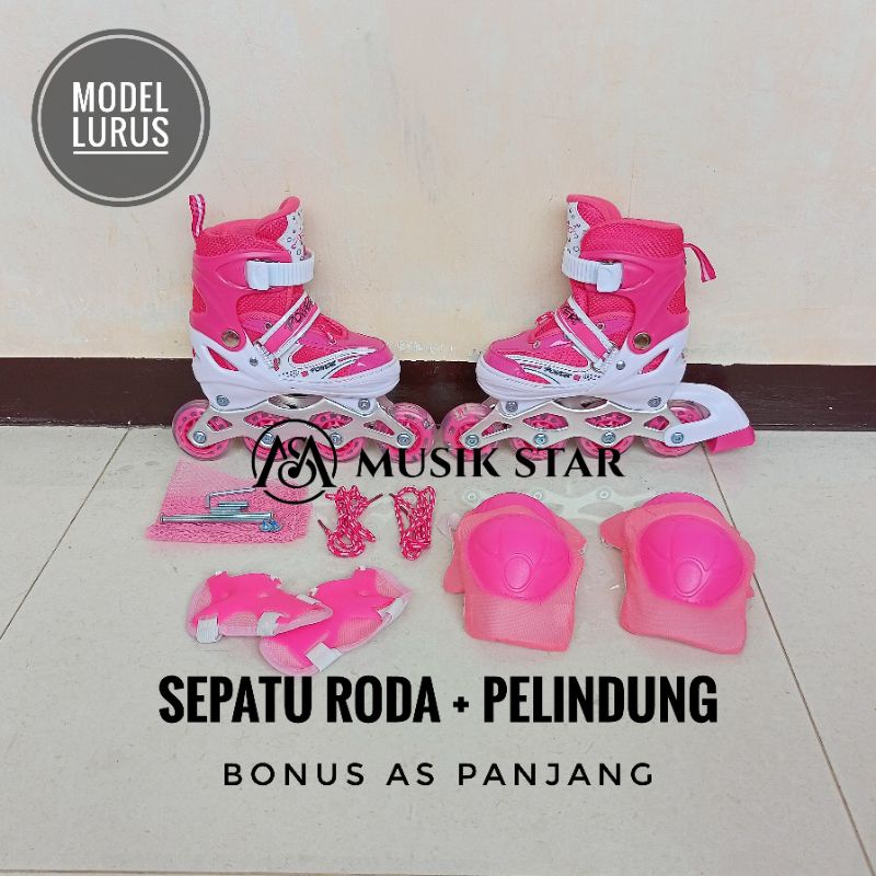 sepatu roda inline skate set dekker model bajaj dan model mobil