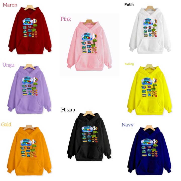 Hzl_outfit Sweater Hoodie Anak Laki Tayo/ Hoodie Sweater Anak Anak