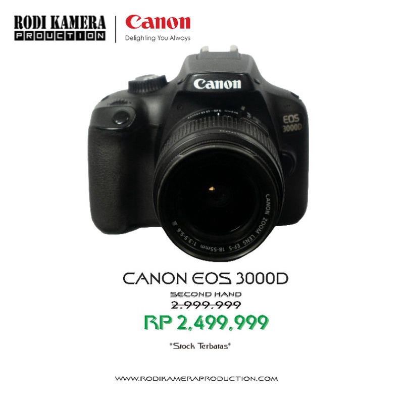 Canon eos 3000d