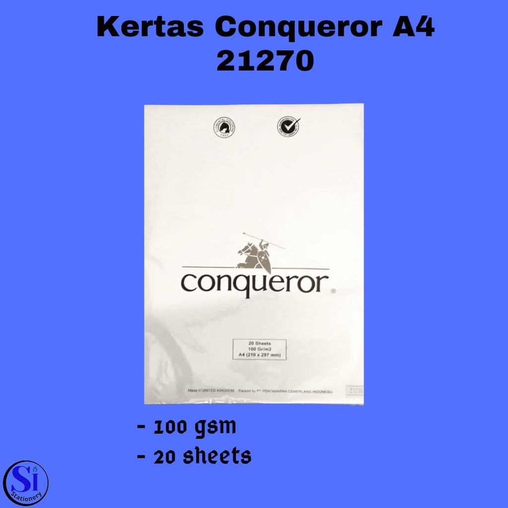 

Kertas Conqueror A4 100Gsm /Conqueror A4100Gsm