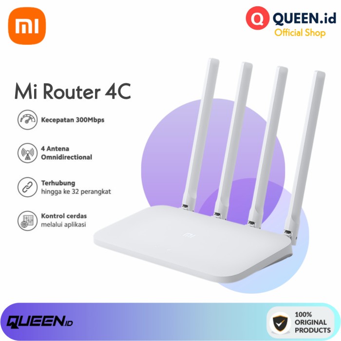 Mi Wireless Router Repeater 4C / Xiaomi Wifi Repeater Router 4C