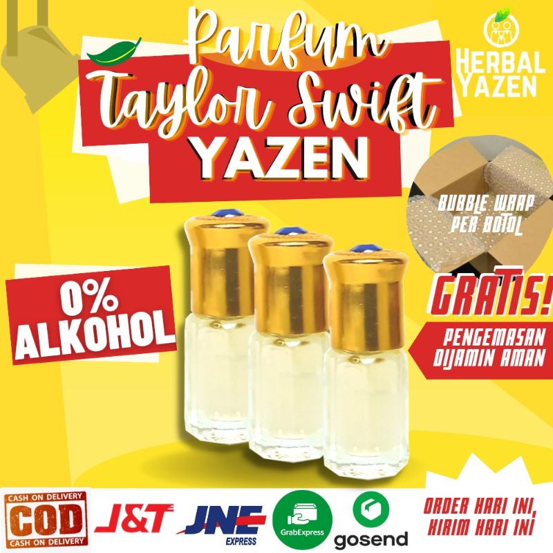 Parfum Aroma TAYLOR SWIFT Original Non Alkohol 3ml 6ml 12ml Parfum Original Bibit Parfum Murni TAYLO