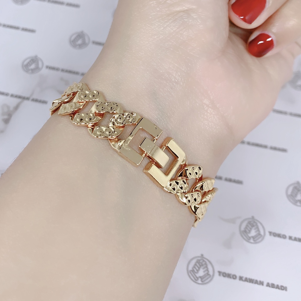 Gelang Tangan Dewasa Motif Sisik Naga *96