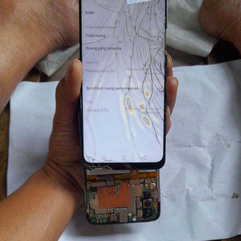 Jual Mesin Vivo y12 1902bori fd1901f Normal ram 4 rom 128 ori garansi